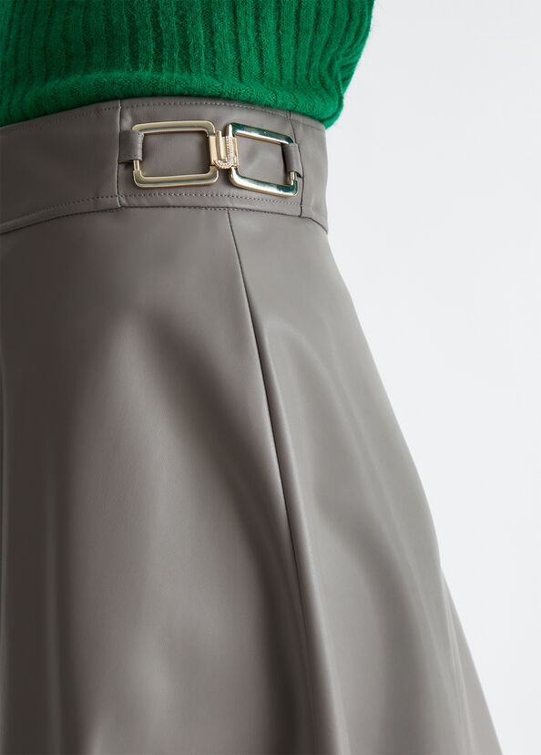 Liu Jo Gonna In Tessuto Spalmato