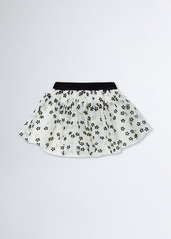 Liu Jo Gonna In Tulle Con Stampa