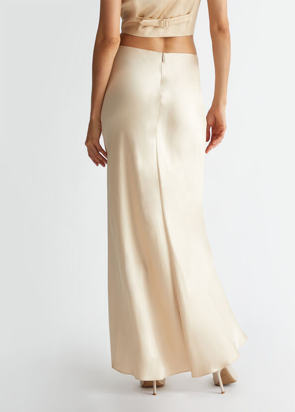 Liu Jo Gonna Lunga Da Completo In Raso