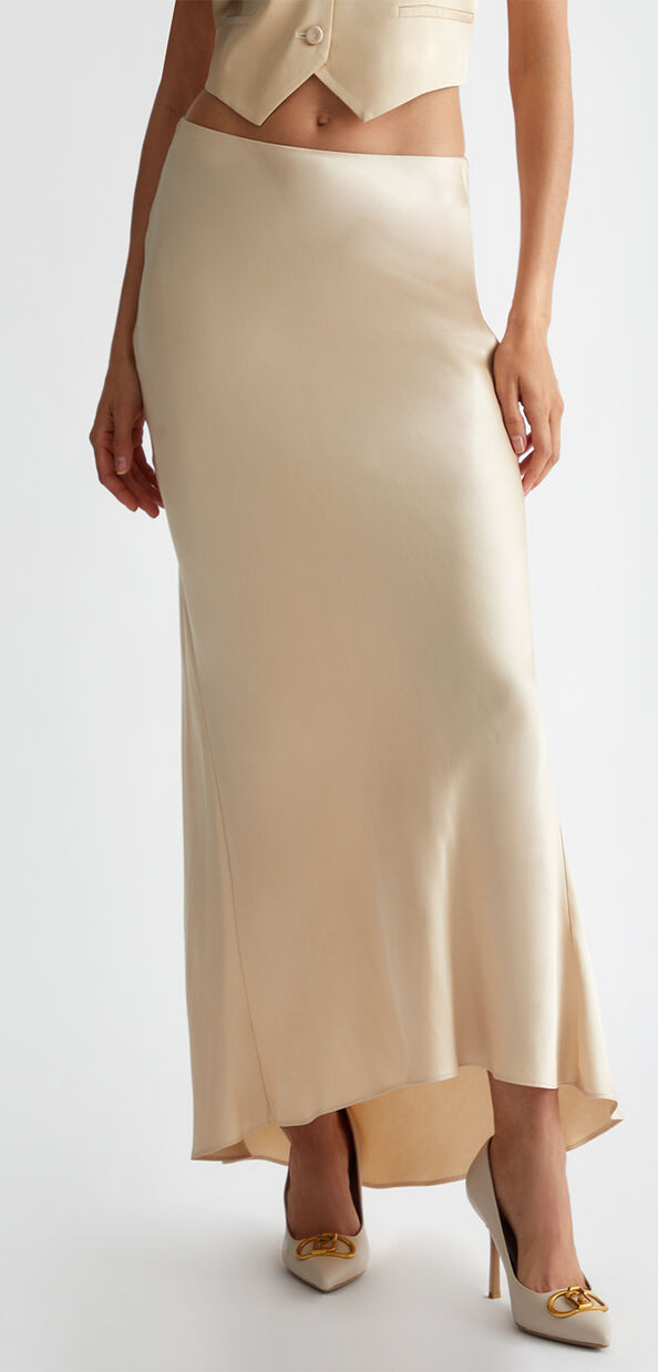 Liu Jo Gonna lunga da completo in raso