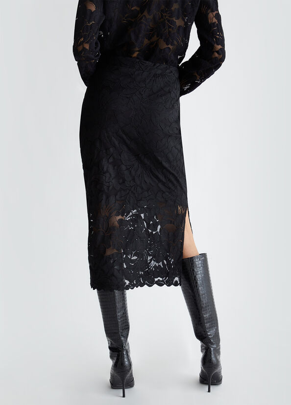 Liu Jo Gonna Nera In Pizzo