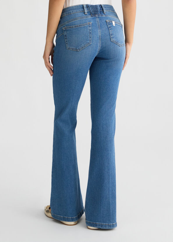 Liu Jo Jeans A Zampa Blu