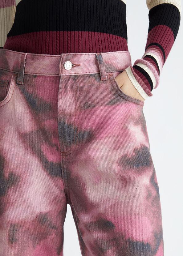 Liu Jo Jeans Baggy Con Strass