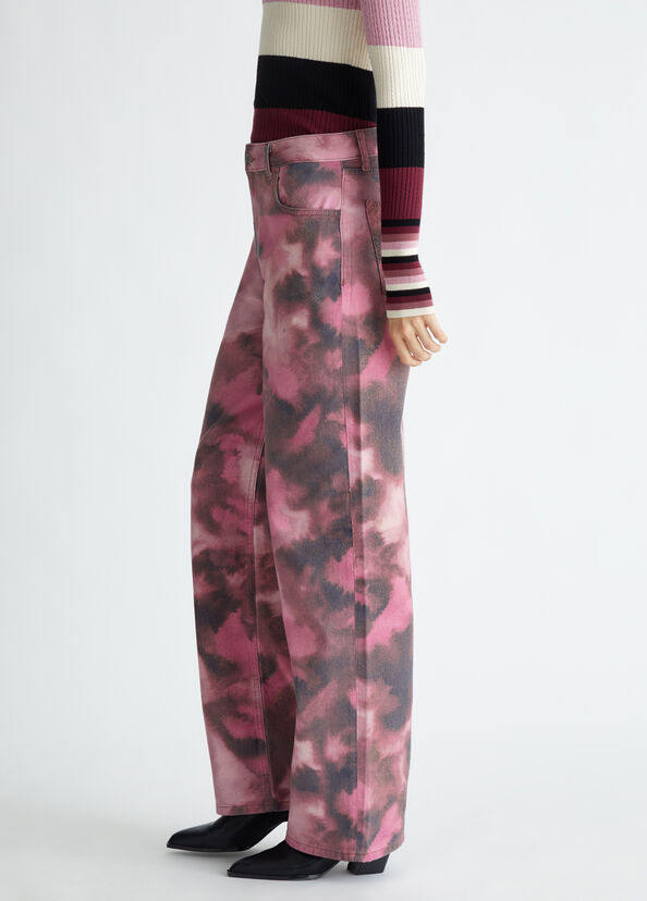 Liu Jo Jeans Baggy Con Strass