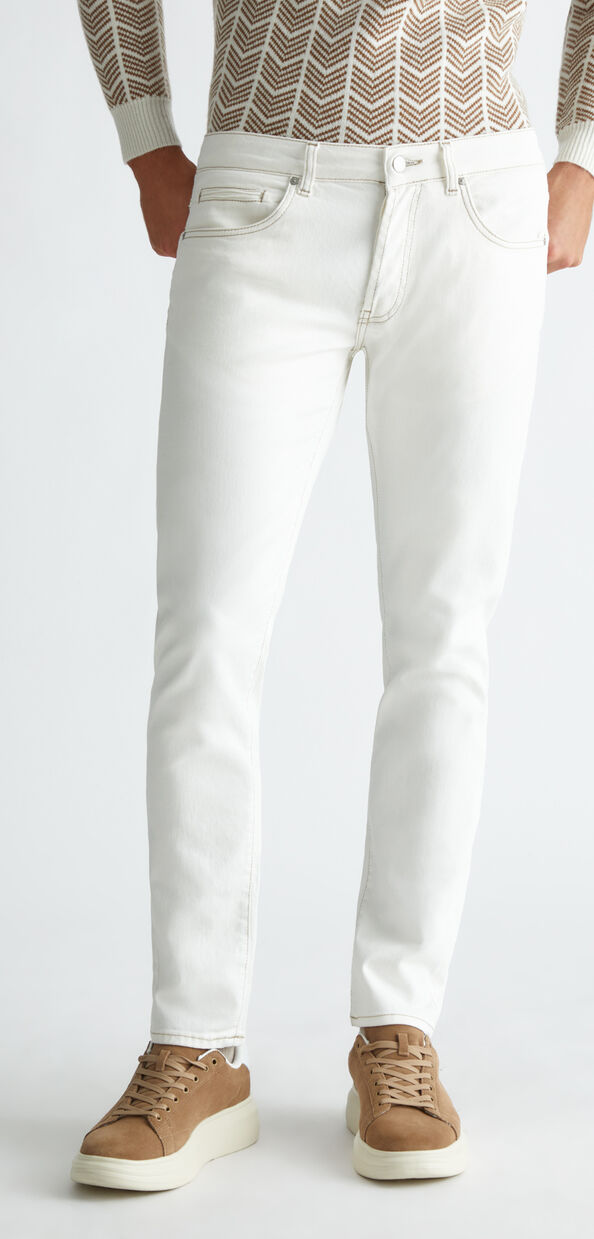 Liu Jo Jeans bianco da uomo