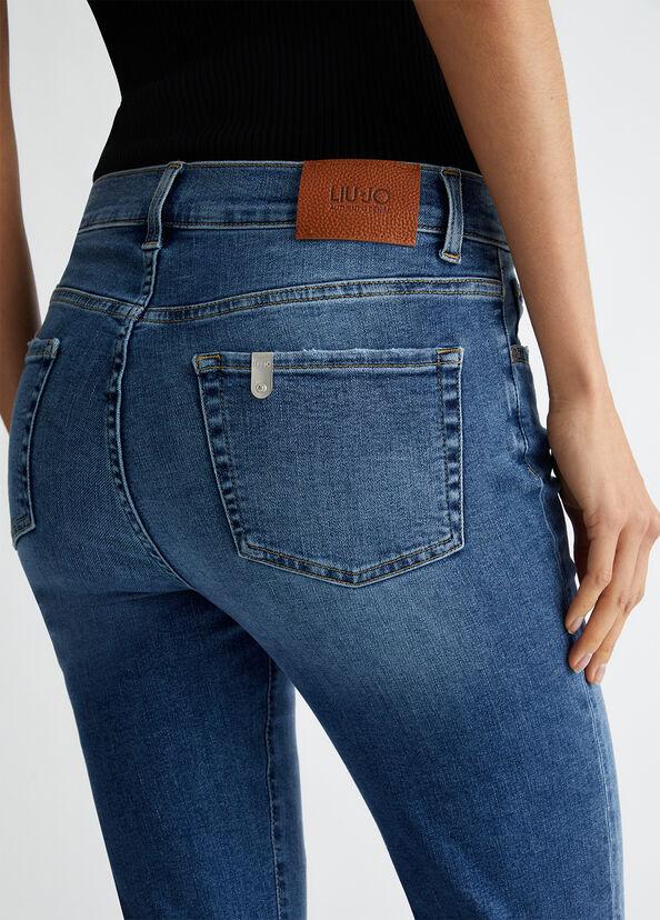 Liu Jo Jeans Bootcut A Vita Alta
