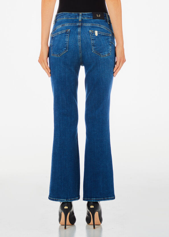 Liu Jo Jeans Bootcut A Vita Alta