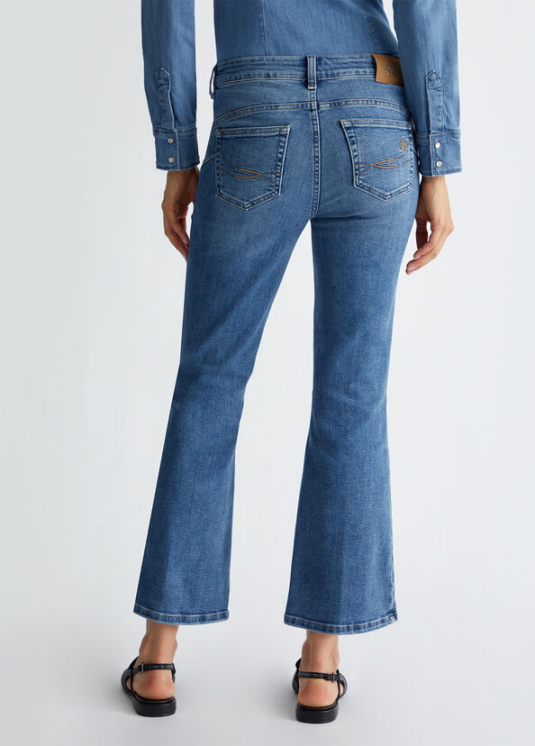 Liu Jo Jeans Bootcut A Vita Alta