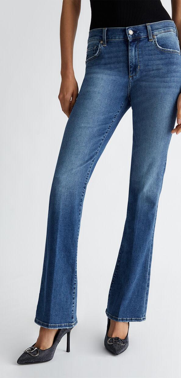 Liu Jo Jeans bootcut a vita alta