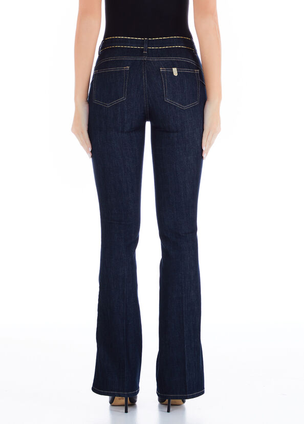 Liu Jo Jeans Bootcut Con Applicazioni