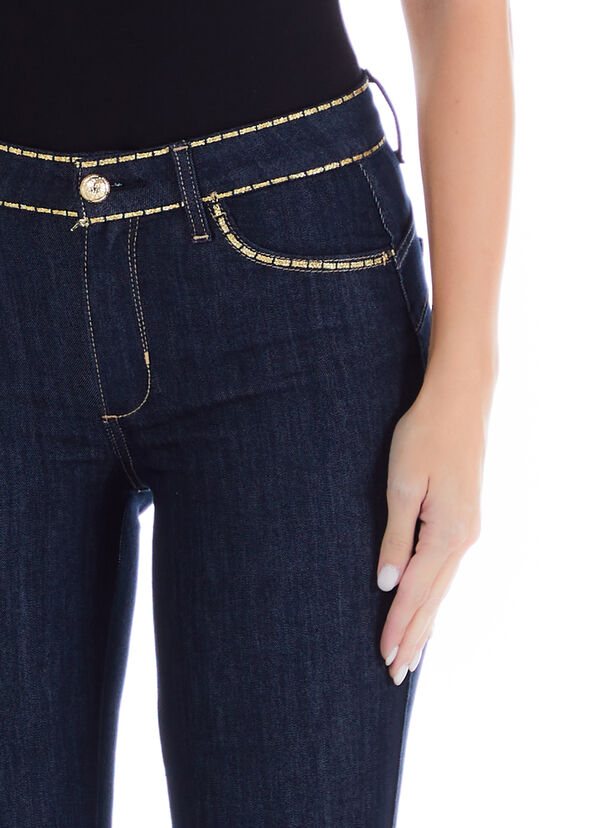 Liu Jo Jeans Bootcut Con Applicazioni