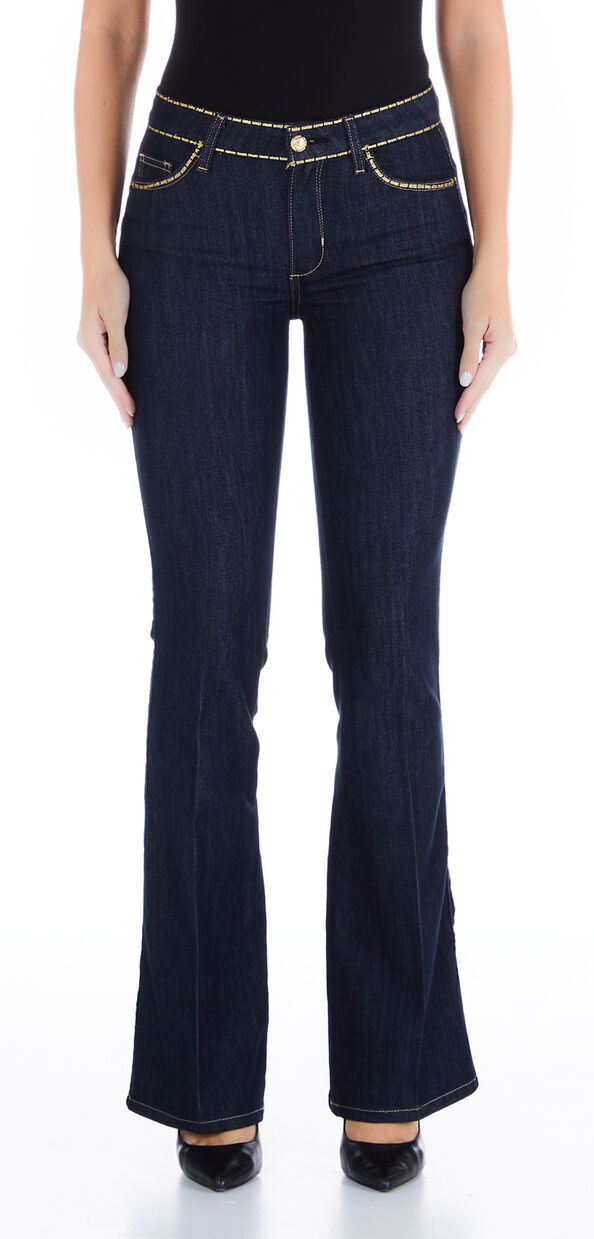 Liu Jo Jeans bootcut con applicazioni