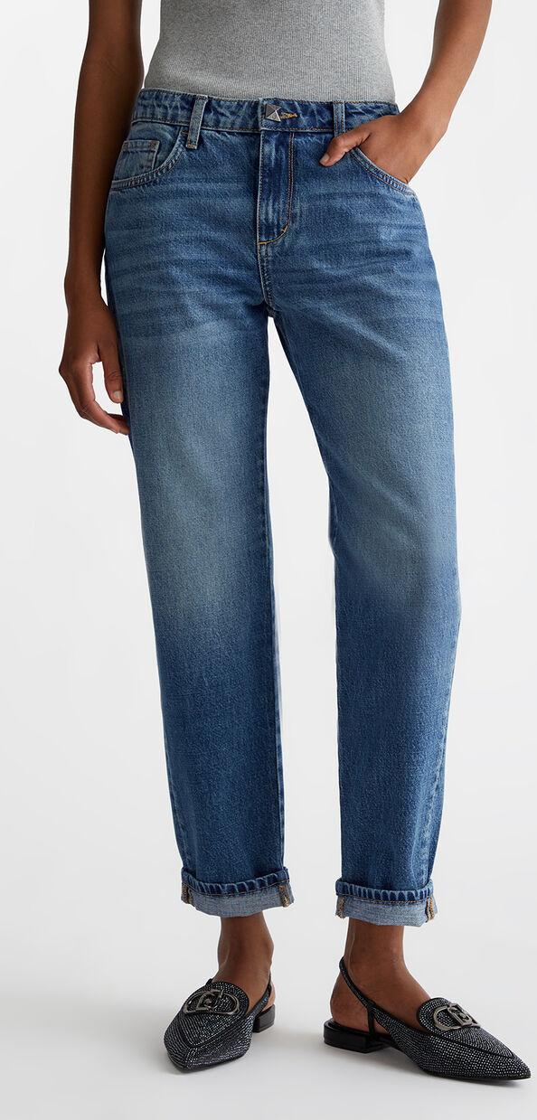 Liu Jo Jeans boyfriend a vita bassa