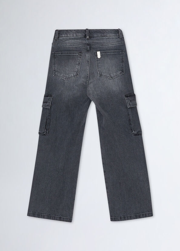 Liu Jo Jeans Cargo In Cotone Stretch