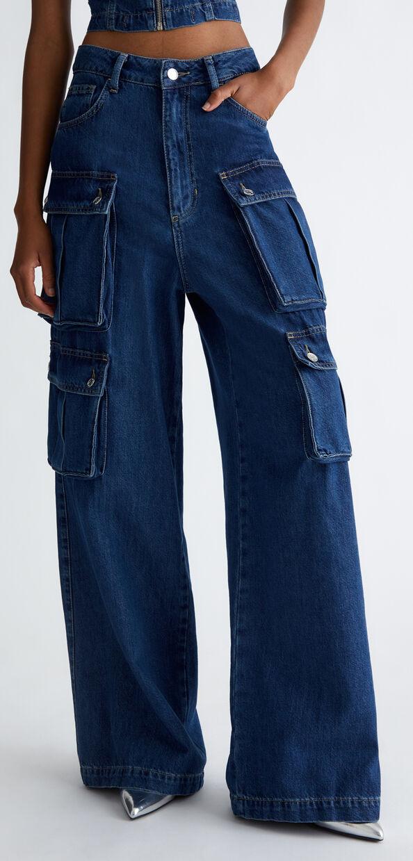 Liu Jo Jeans cargo in cotone stretch