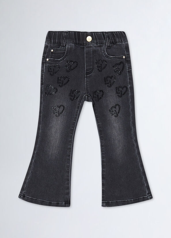 Liu Jo Jeans Con Cuori E Strass