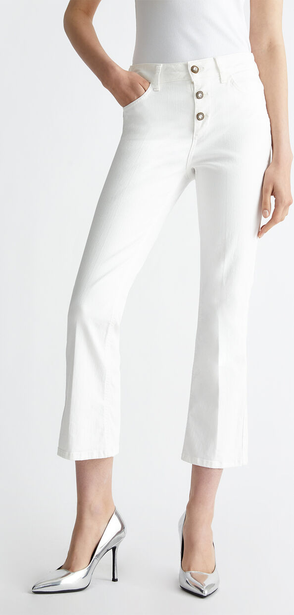 Liu Jo Jeans cropped bottom up