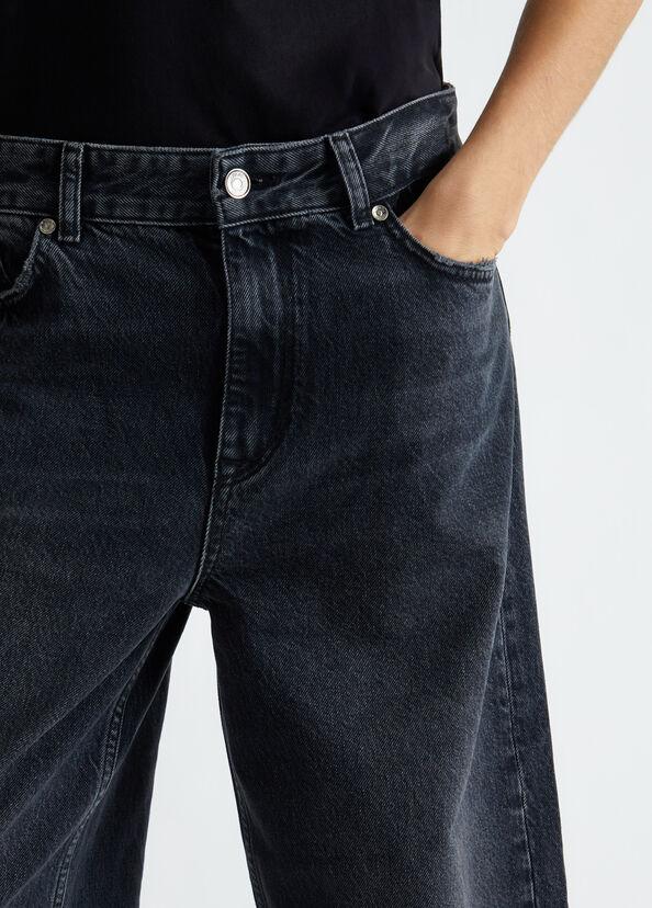 Liu Jo Jeans Cropped Con Piume