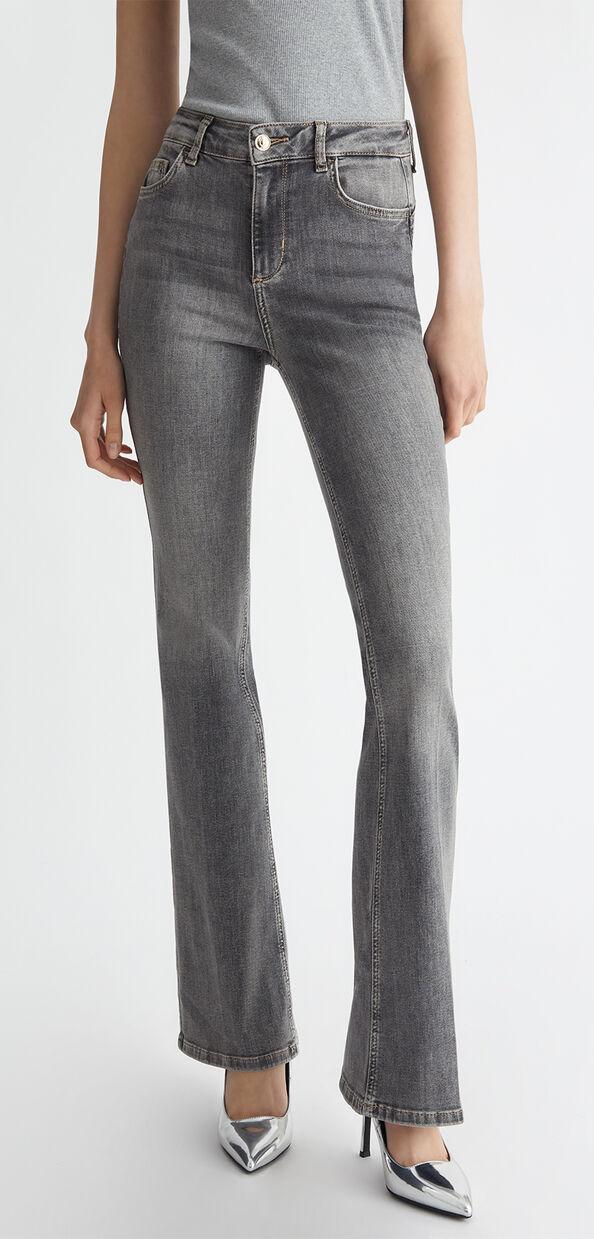 Liu Jo Jeans flare a vita alta