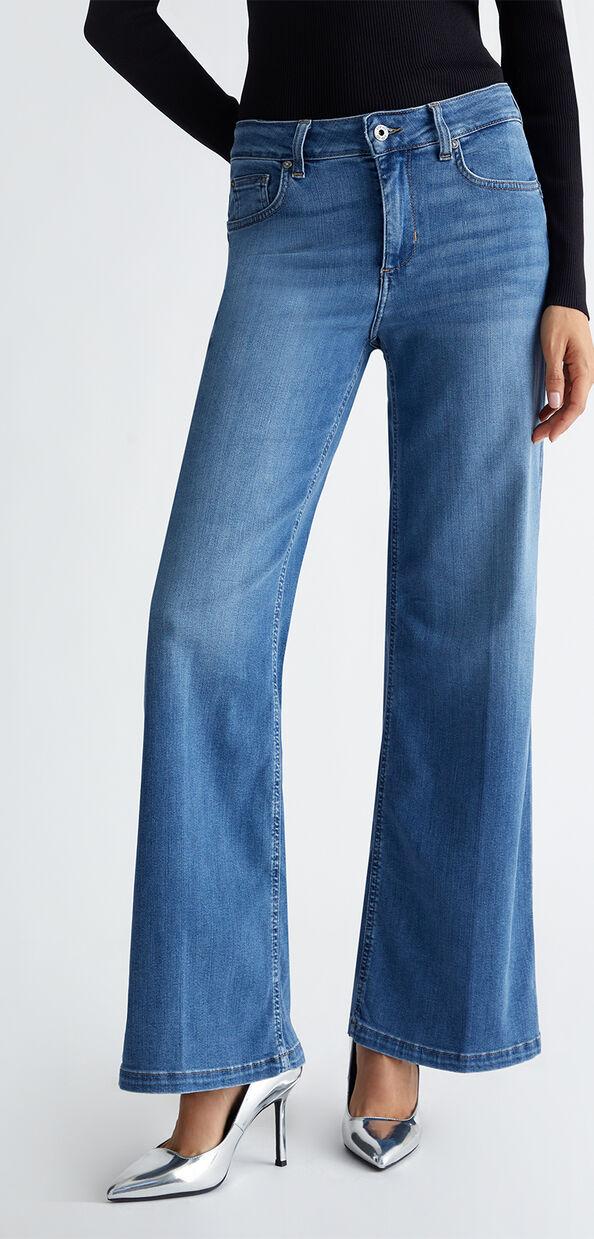 Liu Jo Jeans flare a vita alta