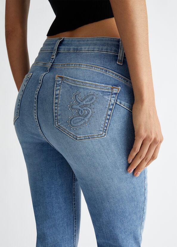 Liu Jo Jeans Flare A Vita Alta