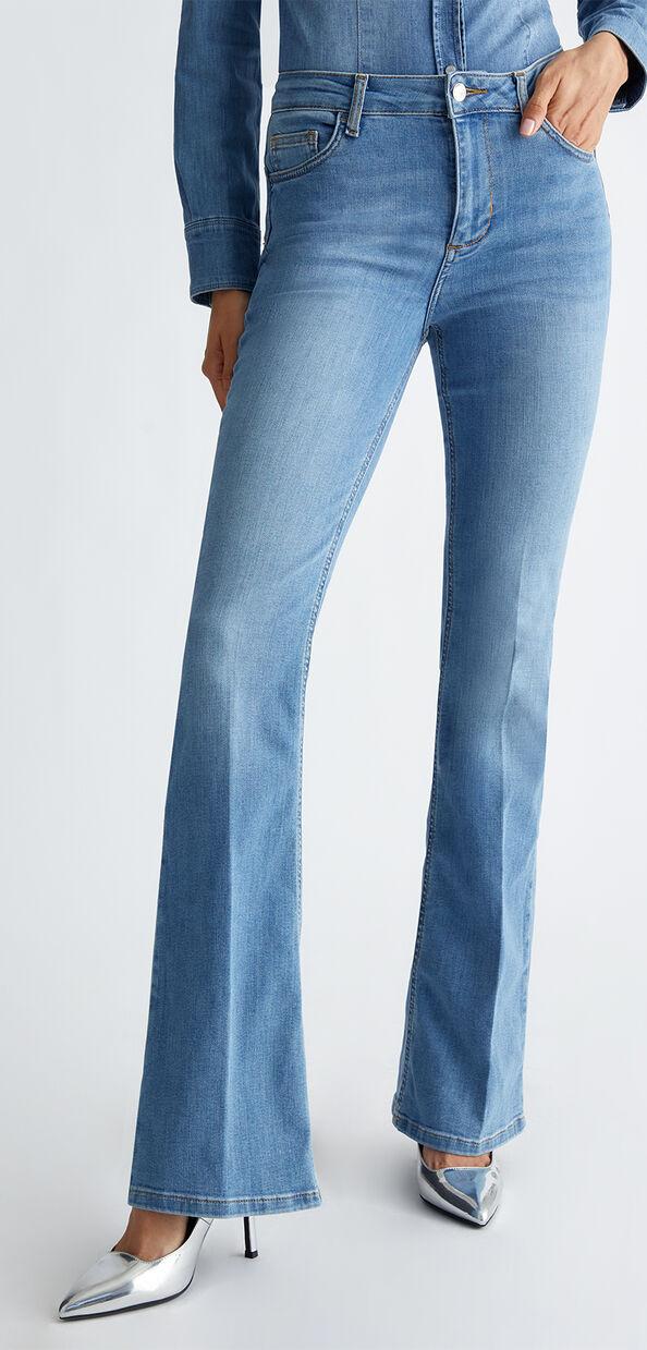 Liu Jo Jeans flare bottom up