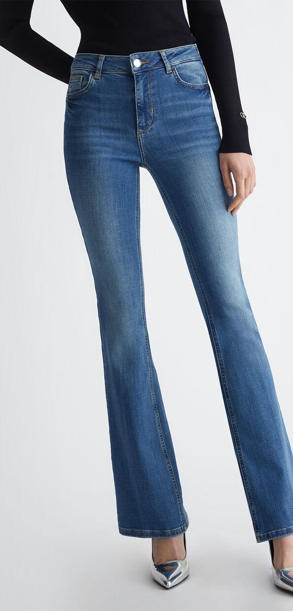 Liu Jo Jeans flare bottom up