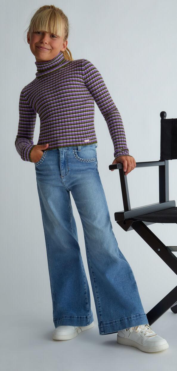 Liu Jo Jeans flare con borchie