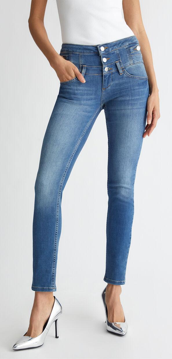 Liu Jo Jeans skinny a vita alta