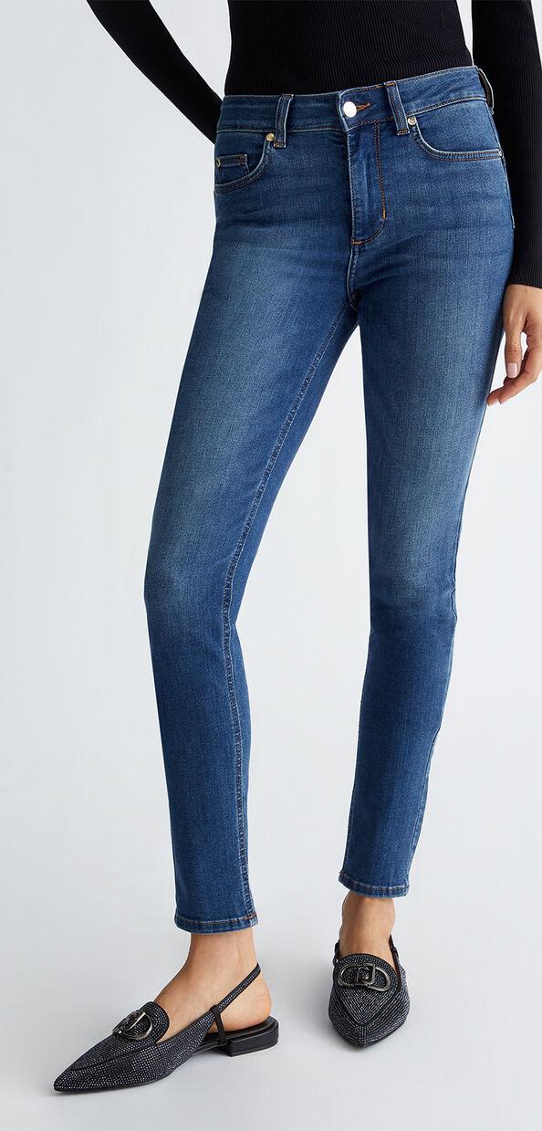 Liu Jo Jeans skinny a vita alta