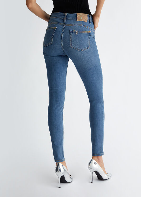 Liu Jo Jeans Skinny Bottom Up A Vita Alta