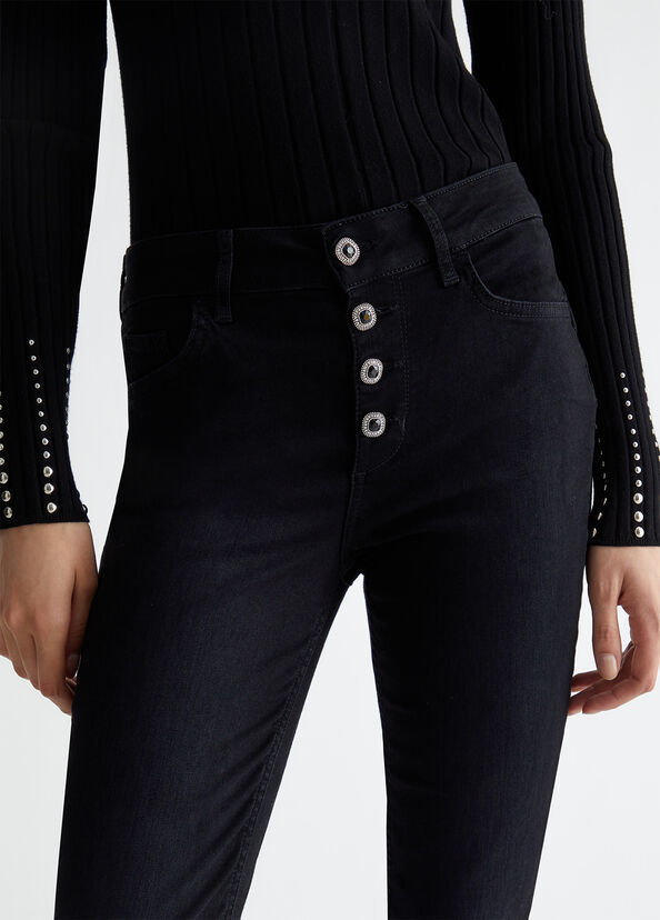 Liu Jo Jeans Skinny Con Bottoni