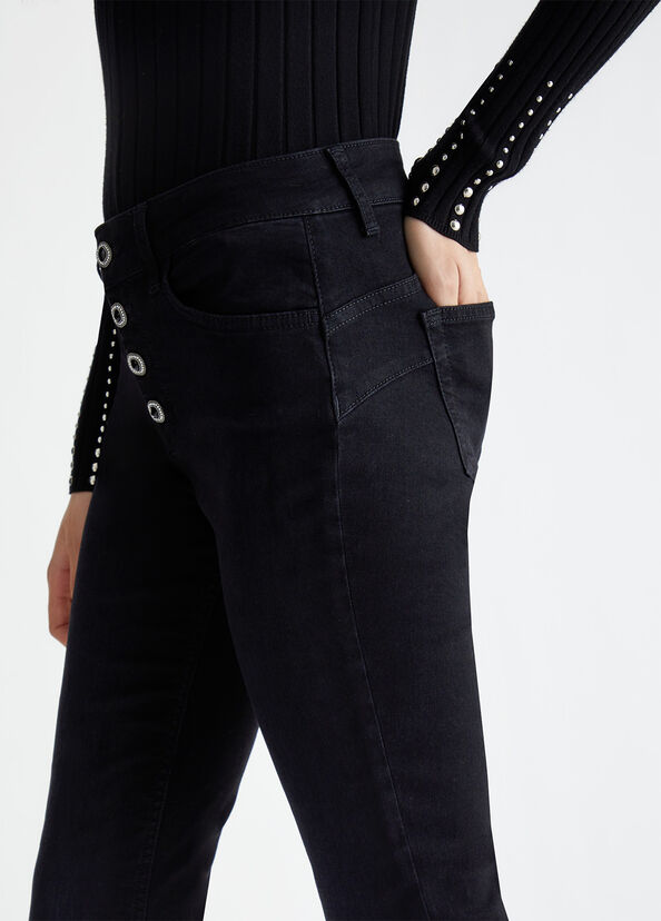 Liu Jo Jeans Skinny Con Bottoni