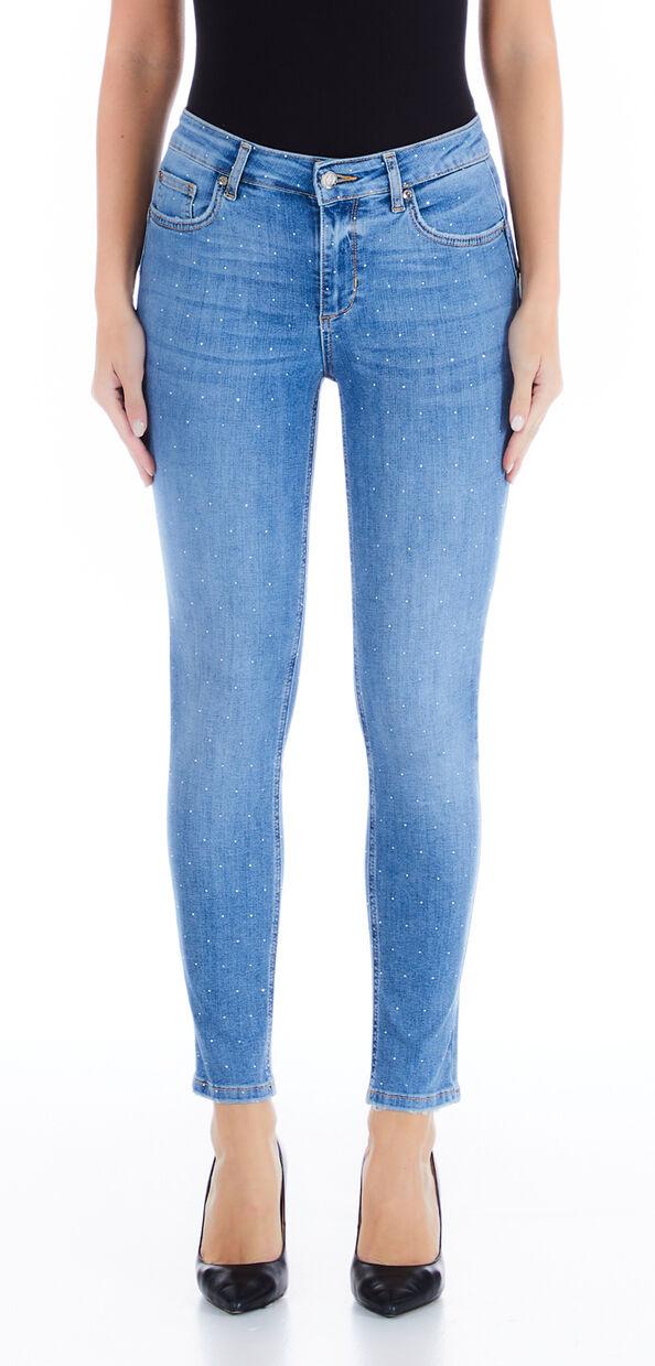 Liu Jo Jeans skinny con strass