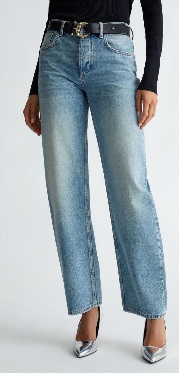 Liu Jo Jeans straight a vita alta