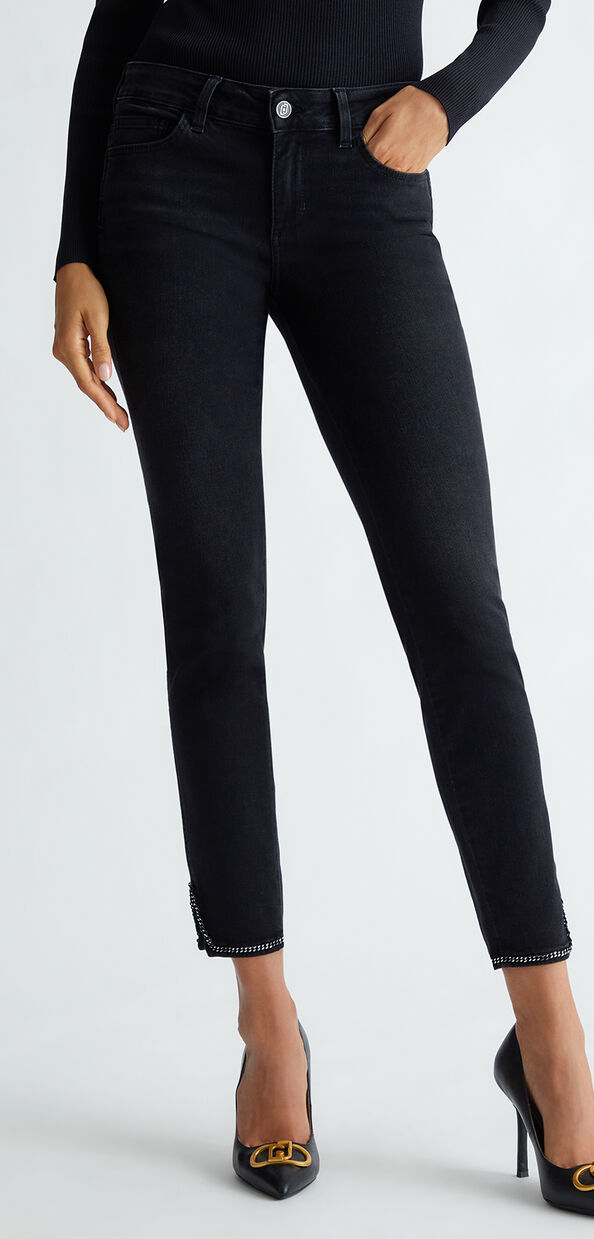 Liu Jo Jeans straight bottom up