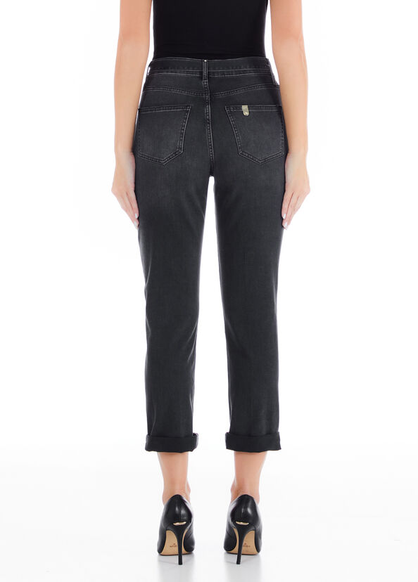 Liu Jo Jeans Straight Con Risvolto