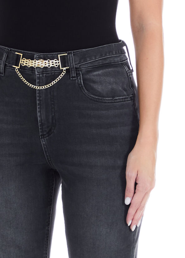 Liu Jo Jeans Straight Con Risvolto