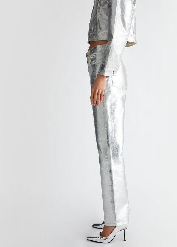 Liu Jo Jeans Straight Laminati