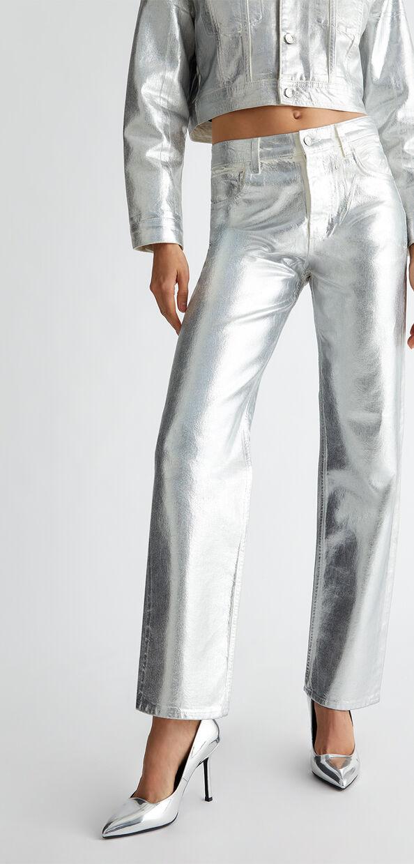 Liu Jo Jeans straight laminati