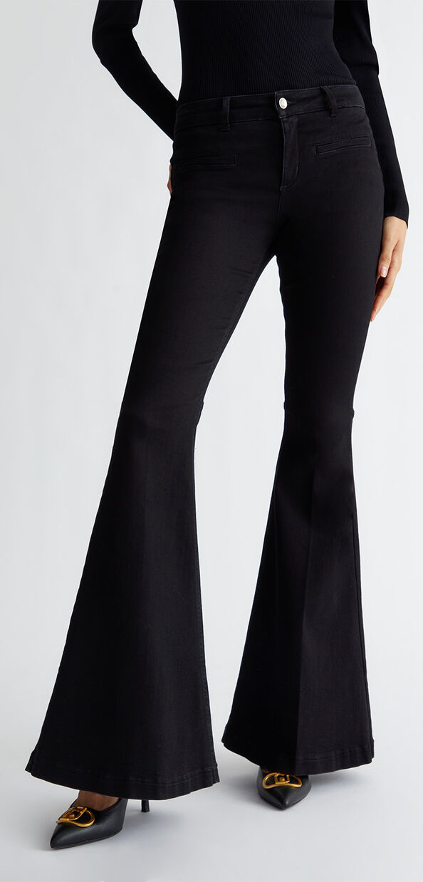 Liu Jo Jeans super flare a vita bassa