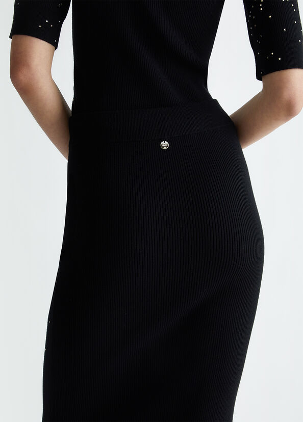 Liu Jo Longuette Con Strass Dégradé