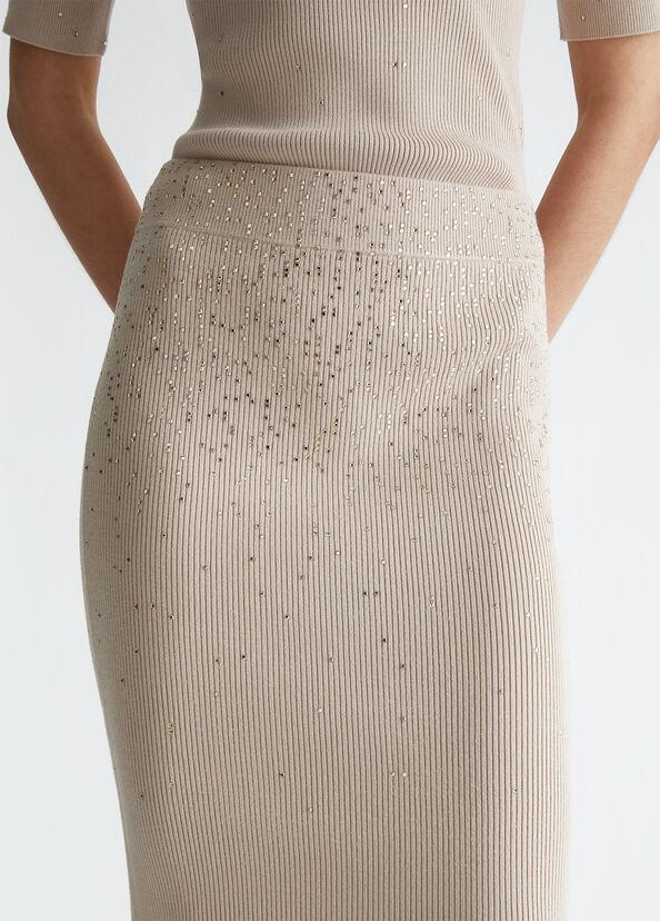 Liu Jo Longuette Con Strass Dégradé