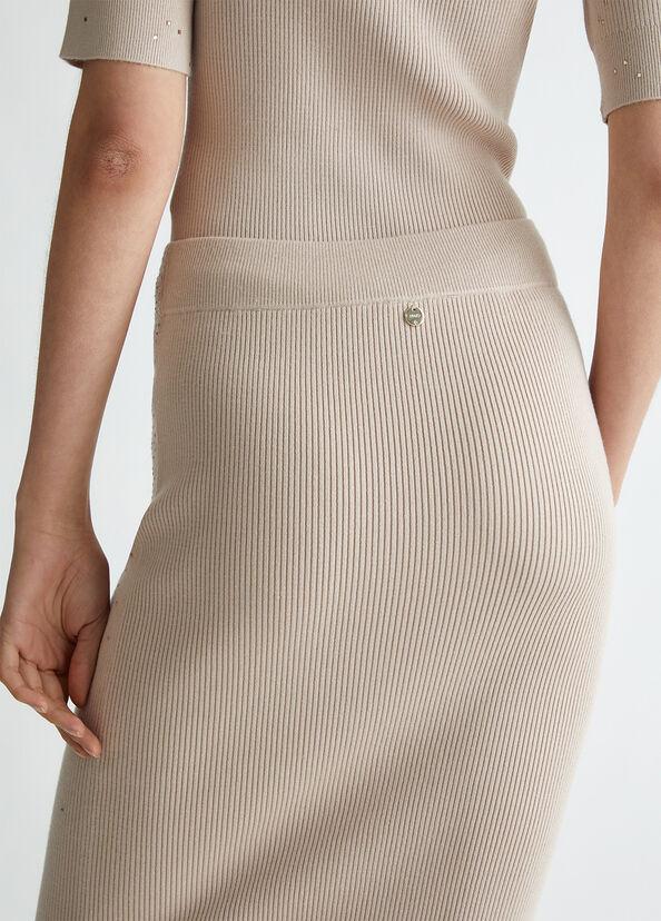 Liu Jo Longuette Con Strass Dégradé