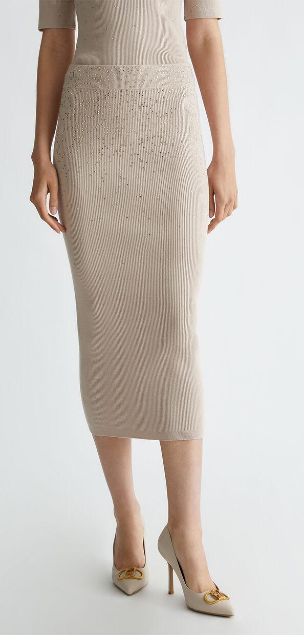 Liu Jo Longuette con strass dégradé