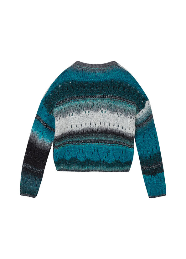 Liu Jo Maglia A Righe In Misto Lana