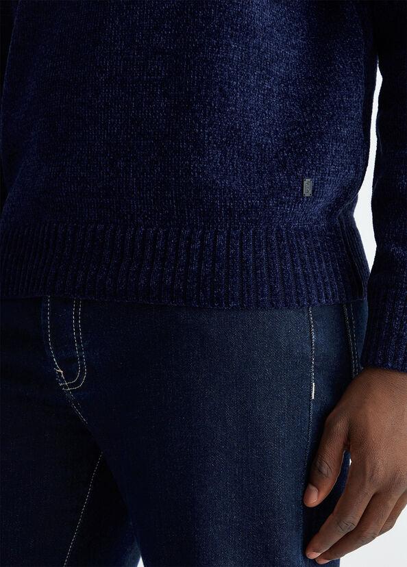 Liu Jo Maglia Blu In Ciniglia