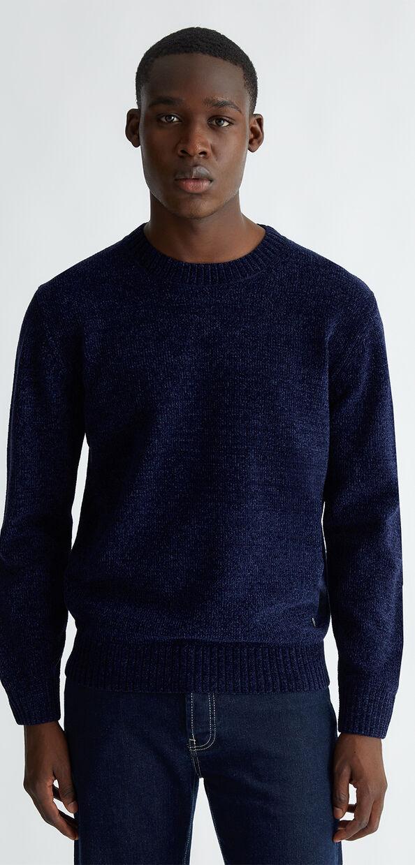 Liu Jo Maglia blu in ciniglia