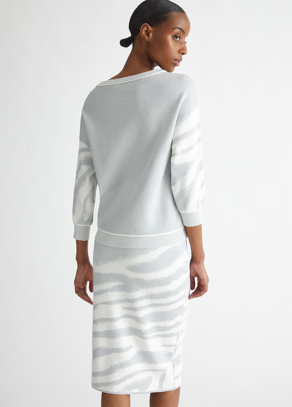 Liu Jo Maglia Con Motivo Animalier