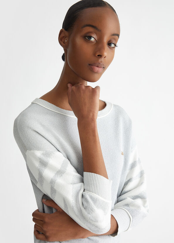 Liu Jo Maglia Con Motivo Animalier